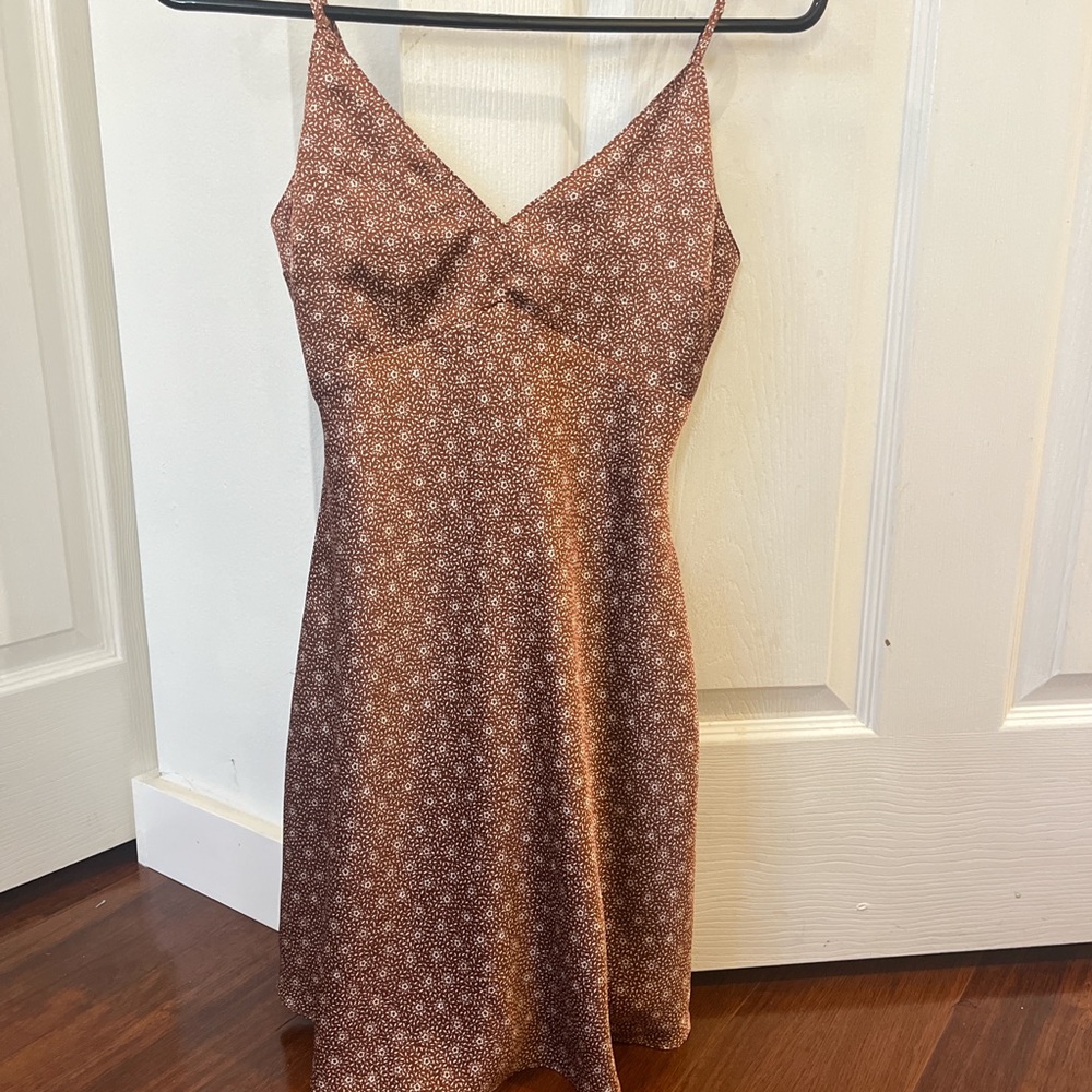 abercrombie & fitch maroon mini dress | size xxs